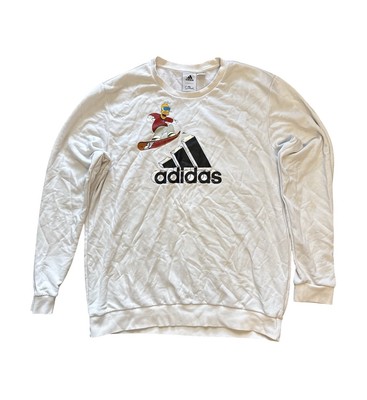 ADIDAS x The Simpsons Homer Snowboard Ltd. Edition Pullover Sweatshirt Size XL