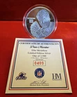 DAN MARINO 1.5 TROY OUNCE .999 SILVER ROUND COIN #409 Highland Mint COA
