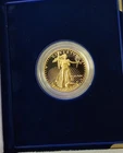 1990 1/2 oz FINE GOLD PROOF AMERICAN EAGLE $25  COIN BU in Capsule (P)  L@@K
