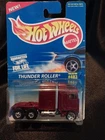 NIP New Vintage 90s 1995 Hot Wheels #483 Thunder Roller Semi Truck Diecast 1:64