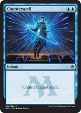 Counterspell Light Play, English Magic the Gathering MTG Masters 25