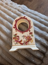 Masons Mandalay Red Crown Gold Gilded Mantel Table Clock Body Replacement