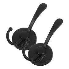 2 Pcs Stainless Steel Suction Cup Hooks For Bathroom Kitchen Towel Hanging