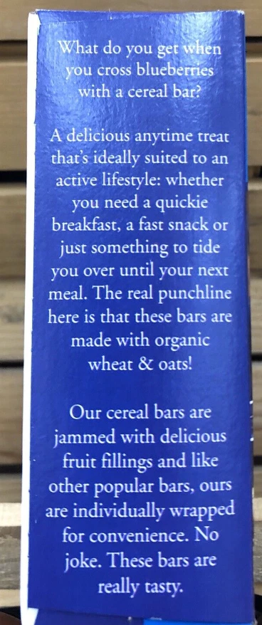 Barras de cereal Trader Joe's This Blueberry Walks Into A Bar 7,8 oz cada una paquete de 2 Foto 3 de 3