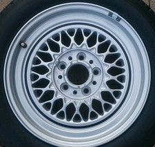 NEU BMW E32 E34 E24 TRX Alufelge geschmiedet 195 TR 415 mit Michelin DOT''89