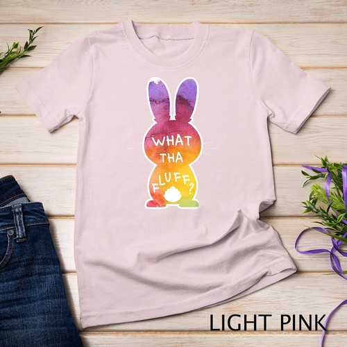 Camiseta unisex What Tha Fluff Funny Tie Dye Easter Bunny Huevo Caza Adulto Pun - Imagen 7 de 15