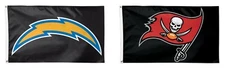 NFL Assorted Teams Wincraft Logo 3' X 5' Deluxe Indoor Outdoor Flag NEW!
