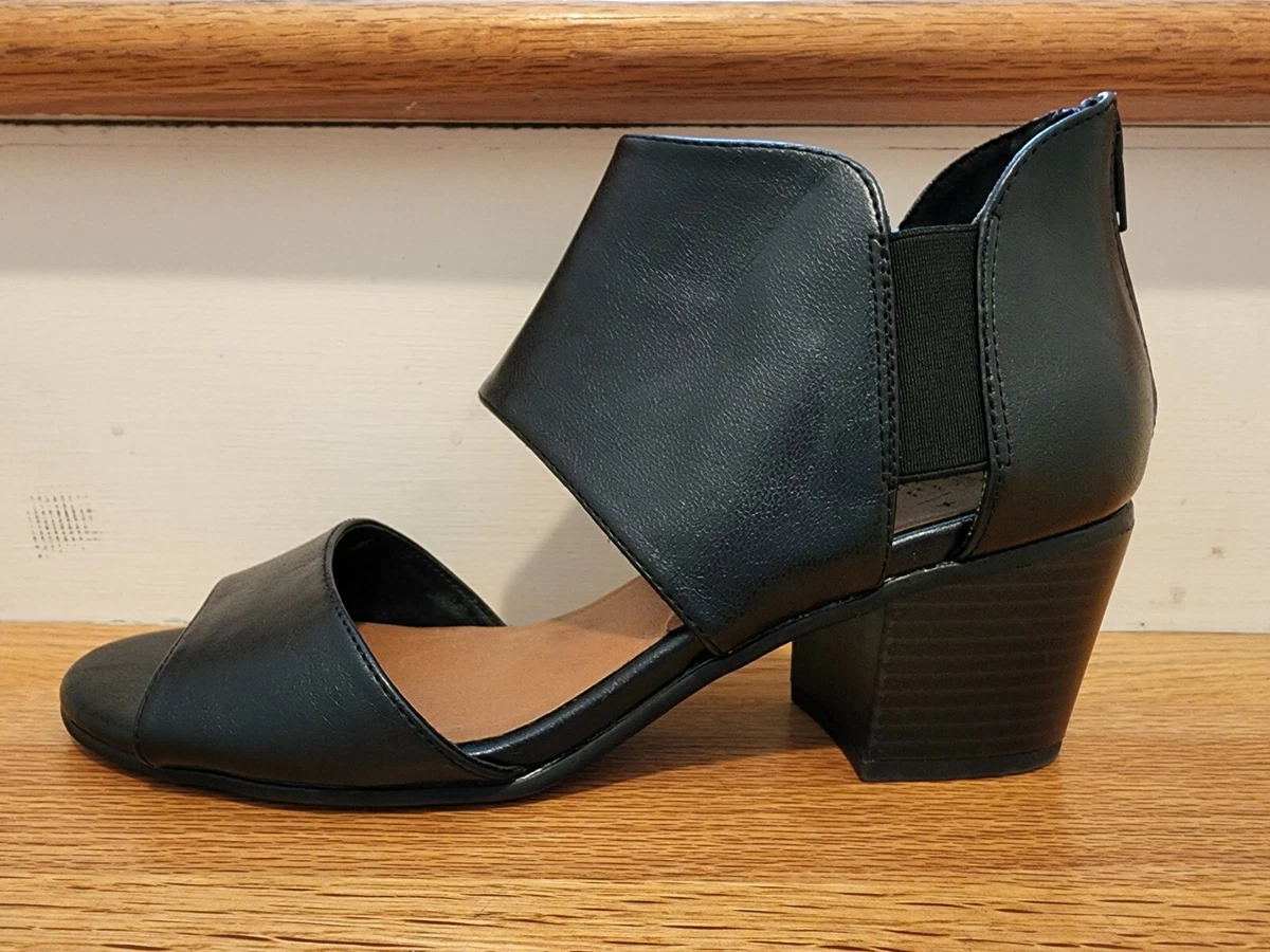 Black 2 shop inch heel sandals