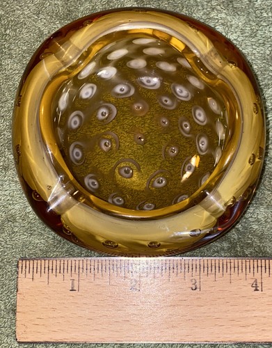 Beautiful Murano Glass Bolicante Astray Gold - Picture 7 of 8
