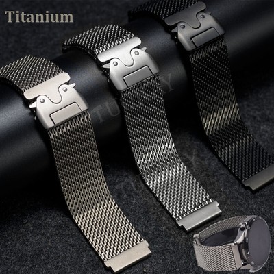 Titan Metall Milanese Armband Für Huawei Watch GT 5 4 3 2 2e Pro 22mm Strap Band