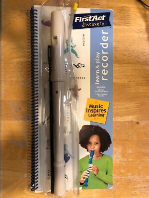 First Act Discovery Learn and Play Recorder w/Instructions