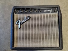 Vintage Fender Sidekick 10 Electric Guitar Amp Made In Japan 8” Blue Speaker