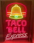 ORIGINAL TACO BELL NEON LIGHT LIGHTED SIGN EXPRESS HARD TO FIND! VINTAGE RARE