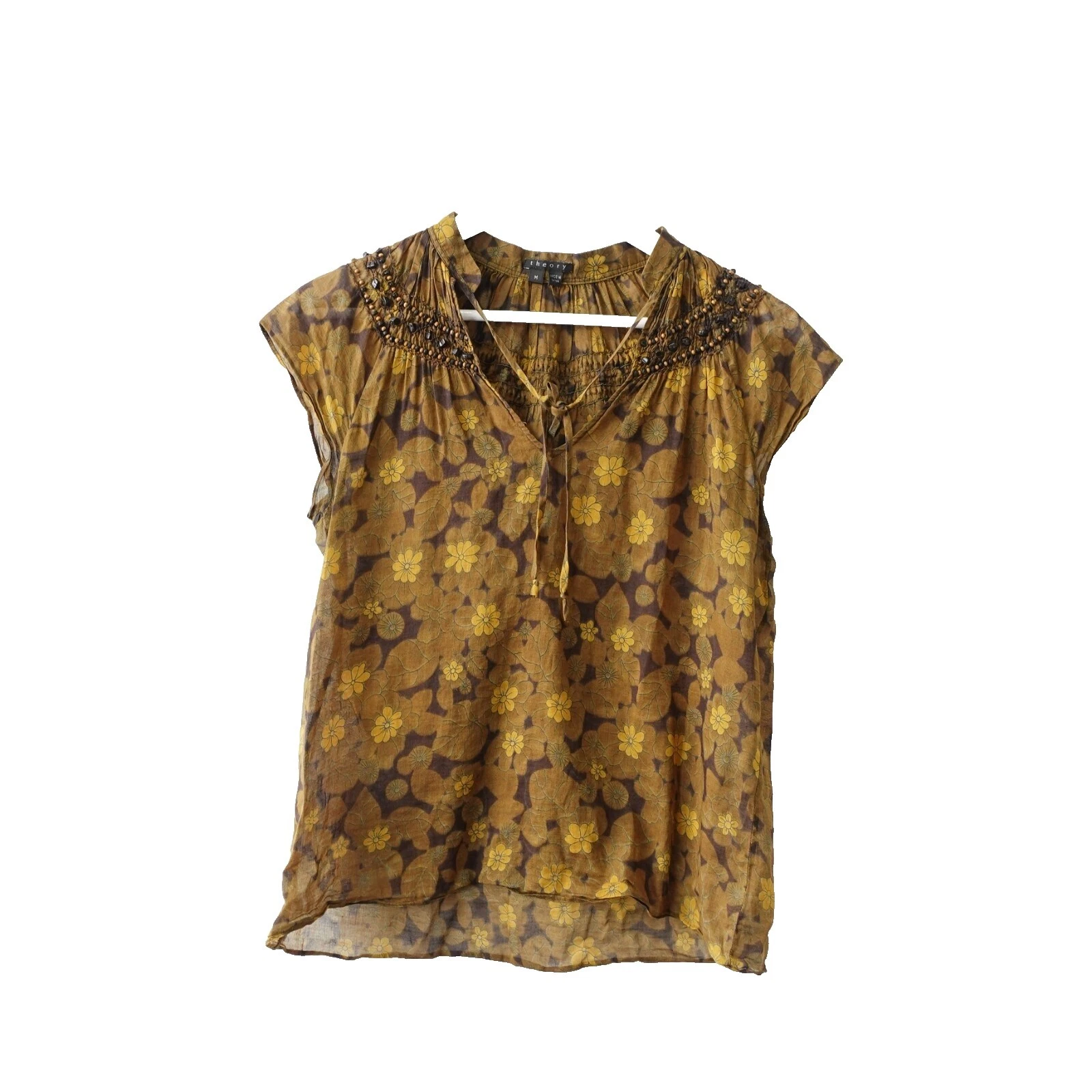 Theory Women's Floral Tops