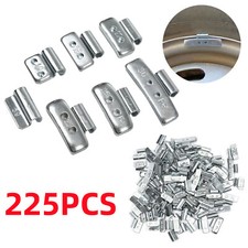 225Stk Schlaggewichte STAHLFELGEN Auswuchtgewichte Wuchtgewichte 5-30g Sortiment