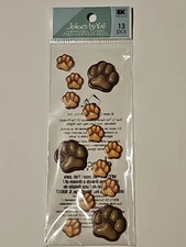 Jolees By You Dimensional Stickers PAWS JJNA081B