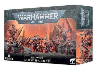 World Eaters - Khorne Berzerkers Berserker, Warhammer 40k 40.000