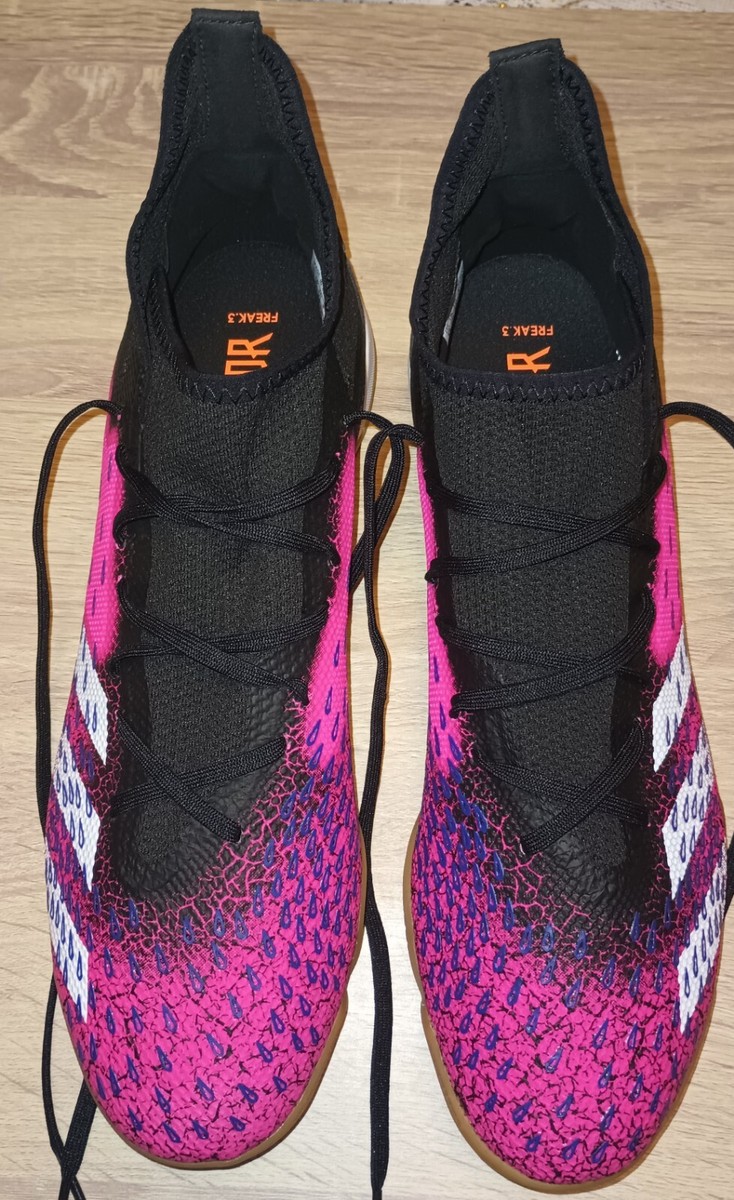 Adidas Predator Freak 3 Men's Size US#13 Pink Indoor Soccer Shoe FW7518 New  .