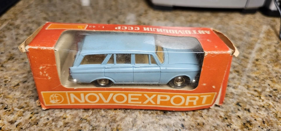 Ultra Rare! 1978 Moskvich 427 1:43 Novoexport  USSR, CCCP Barn Find! A4 - Image 2 of 4