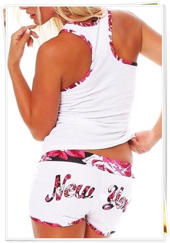 Sexy Women's Jogging Tracksuit Ladies Fitness Activewear One Size 8,10,12,14 UK - 第 2/21 張圖片