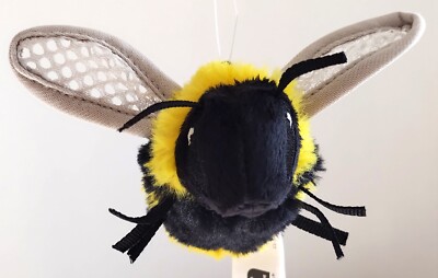 IKEA SKOGSDUVA Stoffspielzeug, Mini-Hummel/schwarz gelb, 8 cm 505.769.24