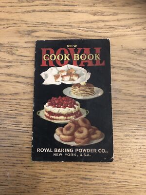 Vintage 1922 neues Royal Kochbuch von der Royal Baking Powder Co of New York