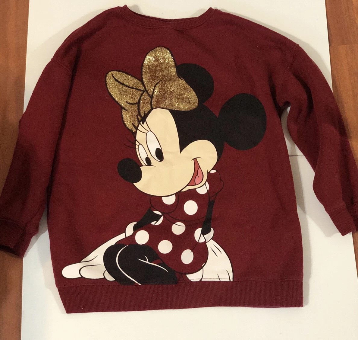 Zara minnie store mouse sweatshirt