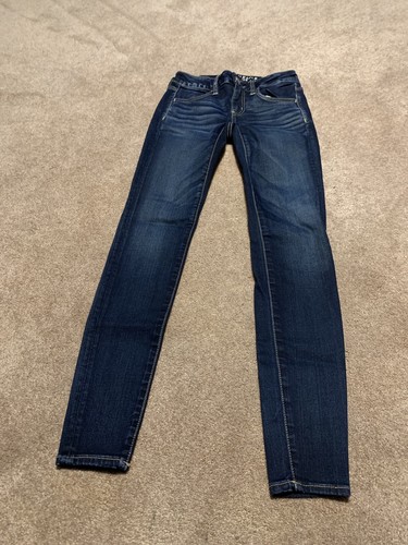 Low Rise Jeggings Jeans Dark Wash 