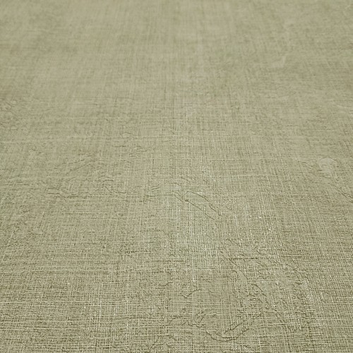 Rose Tan faux sisal grass sackcloth distressed fabric textured modern wallpaper - Picture 10 of 12