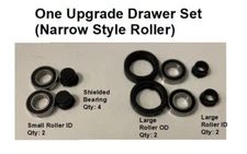Ball bearing upgrade steelcase tanker desk drawer roller narrow style