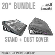 STAND + DUST COVER for PRESONUS FADERPORT 16 - 20° | BUNDLE OFFER