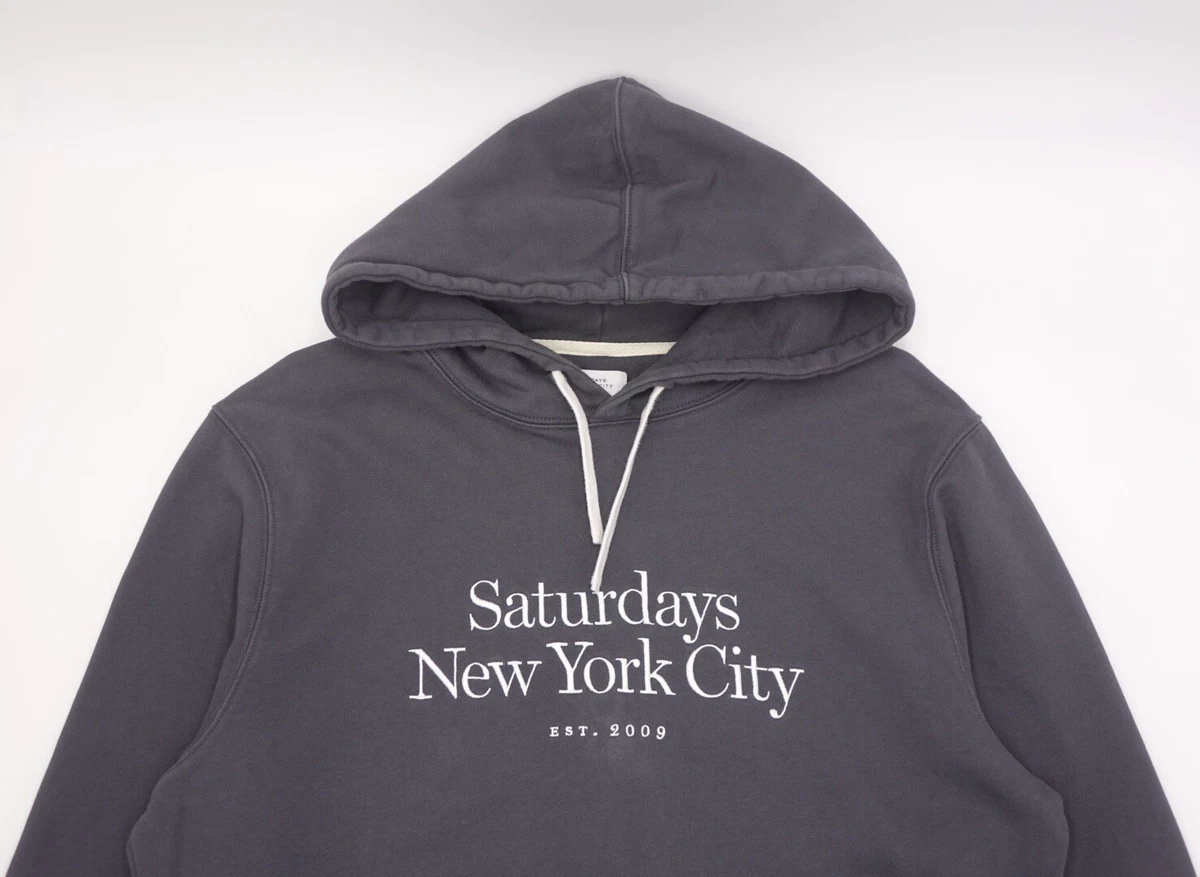 Saturdays NYC Ditch Miller Standard Hoodie Men’s XL Grey