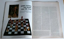 BOBBY FISCHER #1 1971 GETS HIS SHOT AT THE CHESS TITLE FEATURE TIGRAN PETROSIAN