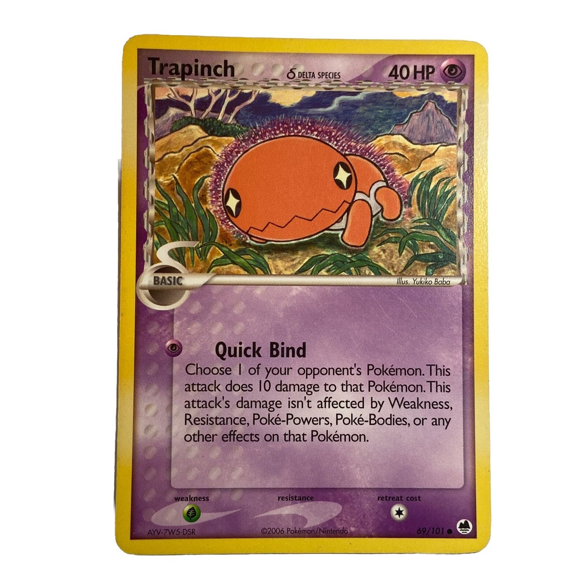 Trapinch 69/101 Dragon Frontiers for sale | eBay