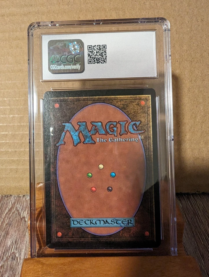 1993 MTG Magic Limited Edition Beta Clone Uncommon CGC 10 Gem Mint - Image 2 of 2