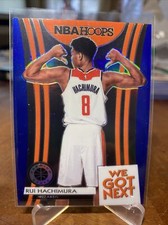 2019-20 Hoops Premium Stock We Got Next Blue #23 Rui Hachimura RC
