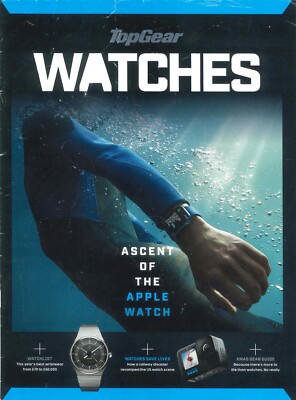 BBC Top Gear Magazin Ergänzung: Uhren, Tech, Smartwatches (Falten & Verschleiß)