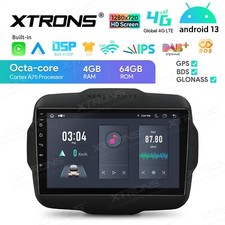 Autoradio Android 13 Stereo Auto Jeep Renegade 2015-2020 4/64gb 4g CarPlay 8core - Miniatura 3