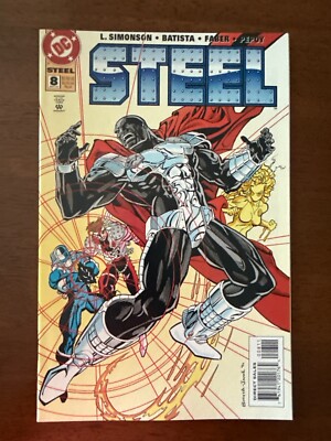 Steel #8 (DC, 1994) vf+