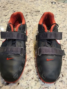 nike romaleos 2 black red