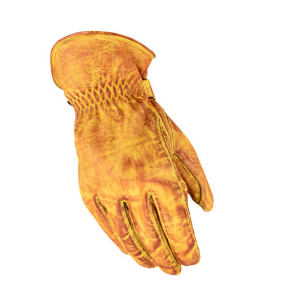 Leder Sommer Handschuhe ''Cowboy'' Chopper Biker Sommer Lederhandschuhe Gr S-2XL