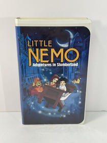 Little Nemo - Adventures In Slumberland - VHS (1993) - Clamshell Case NES Game