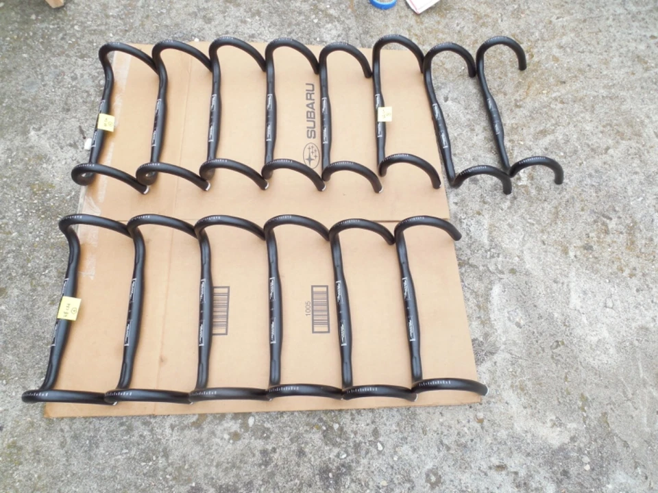 LOTE DE 14 MANILLAR BIANCHI REPARTO CORSE DROPBARS 31,8m BICICLETA DE CARRERAS GRAVA Foto 2 de 4