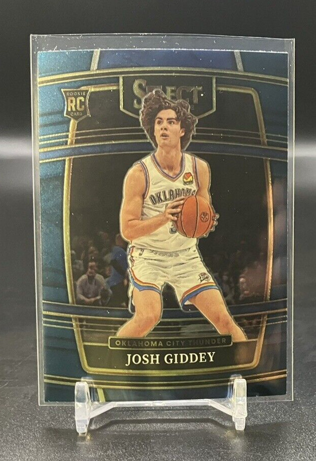 2021-22 Panini Select Josh Giddey Blue Retail Concourse RC Rookie 58 QTY Thunder