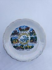 Assiette de collection souvenir Colorado colorée 5 pouces par 5 pouces