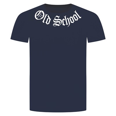 Old School T-Shirt - Hip Hop Rap Gangster Alte Schule Ghetto Hood Wear