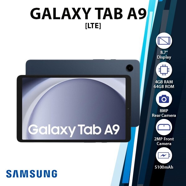 ●新品●Samsung Galaxy Tab A9 LTE 4GB/64GB Amazon.com : SAMSUNG Galaxy Tab A9 4G LTE (64GB, 4GB