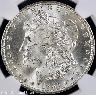 新品入荷 Dollar Silver Morgan 1884-O NGC Book Red Honoring
