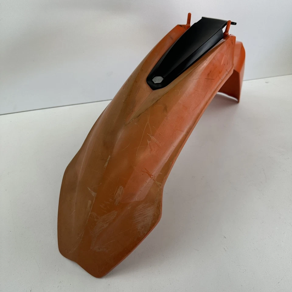 KTM 640 LC4 2003 Front wheel plastic fender mud guard *see condition - Image 2 of 4