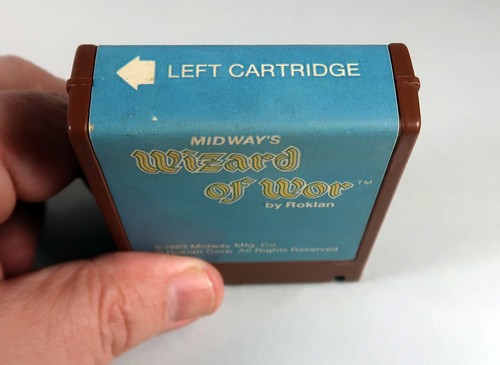 Atari 400/800/XL/XE - WIZARD of WOR Cartridge - TESTED & WORKS - Picture 3 of 3